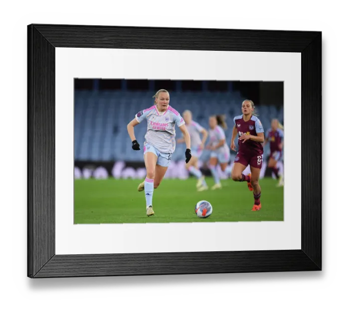 Framed Print : Aston Villa v Arsenal FC - Barclays Women's Super League
