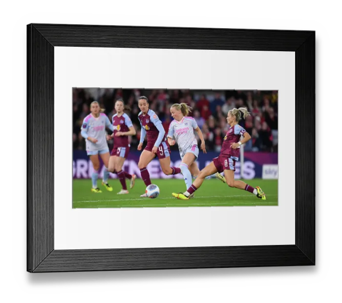Framed Print : Aston Villa v Arsenal FC - Barclays Women's Super League Framed Print : Aston Villa v Arsenal FC - Barclays Women's Super League