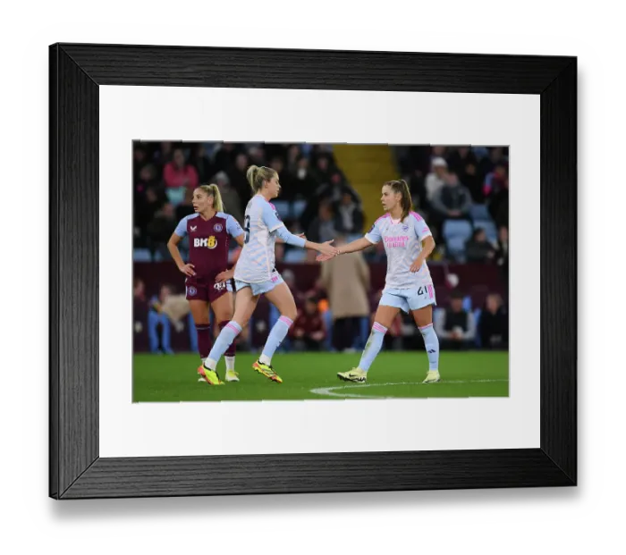 Framed Print : Aston Villa v Arsenal FC - Barclays Women's Super League