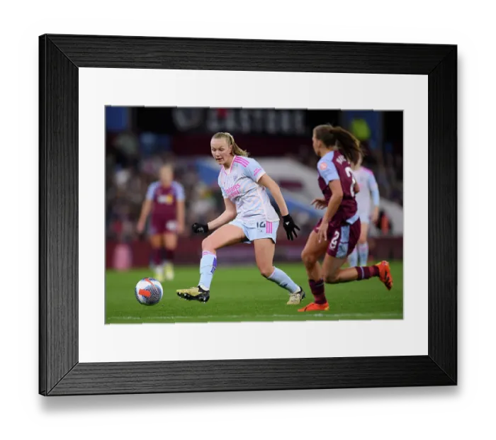 Framed Print : Aston Villa v Arsenal FC - Barclays Women's Super League