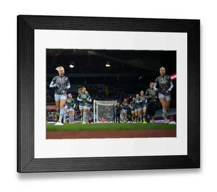 Framed Print : Aston Villa v Arsenal FC - Barclays Women's Super League