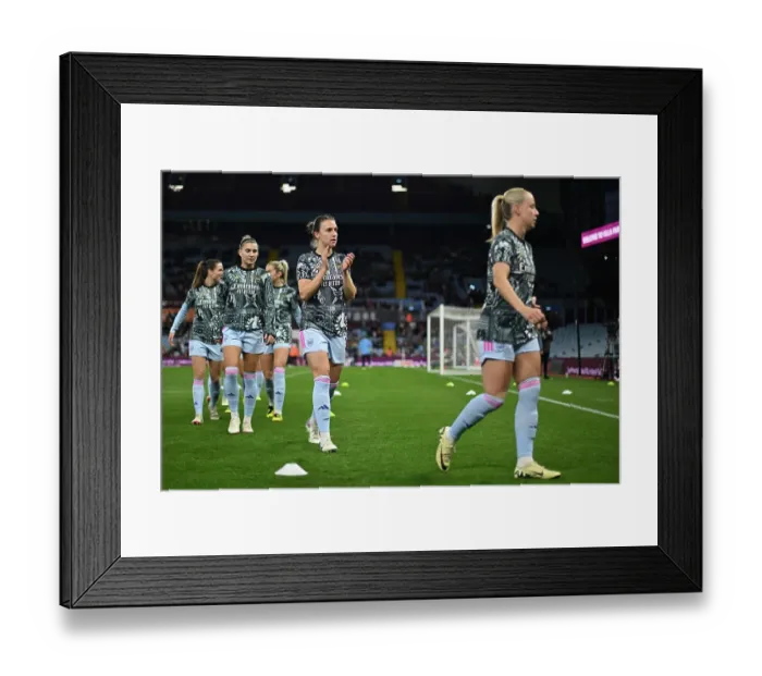Framed Print : Aston Villa v Arsenal FC - Barclays Women's Super League