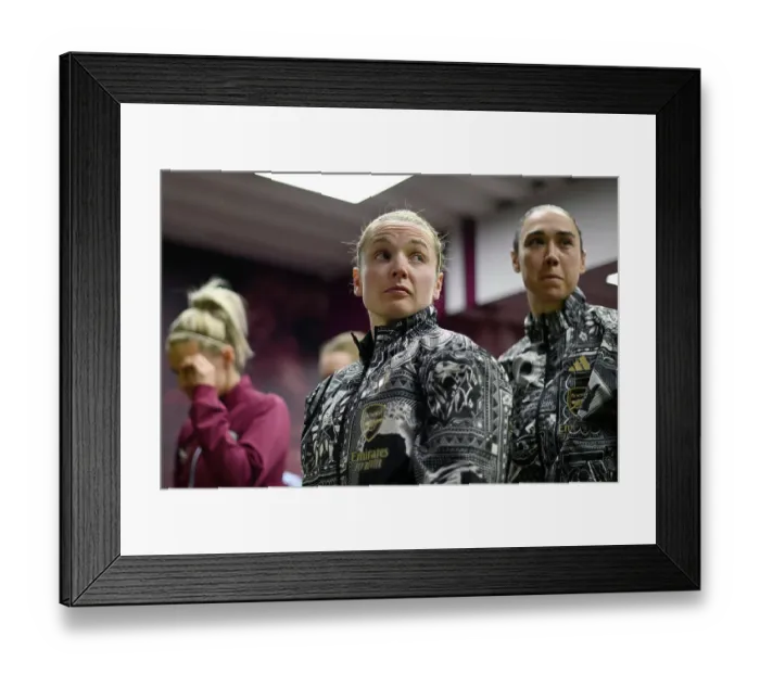 Framed Print : Aston Villa v Arsenal FC - Barclays Women's Super League