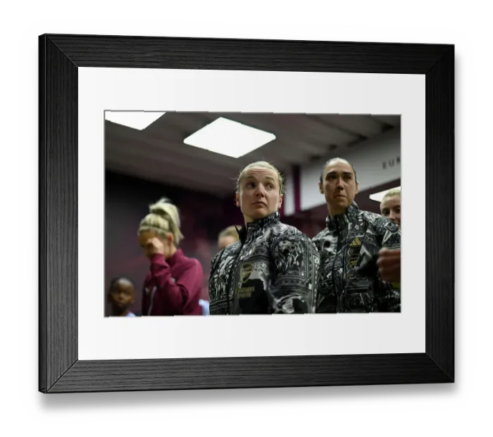 Framed Print : Aston Villa v Arsenal FC - Barclays Women's Super League