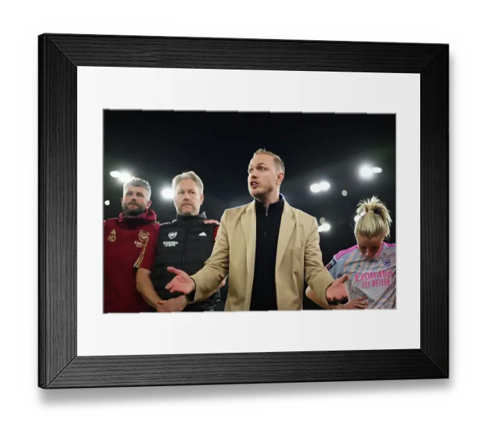 Framed Print : Aston Villa v Arsenal FC - Barclays Women's Super League