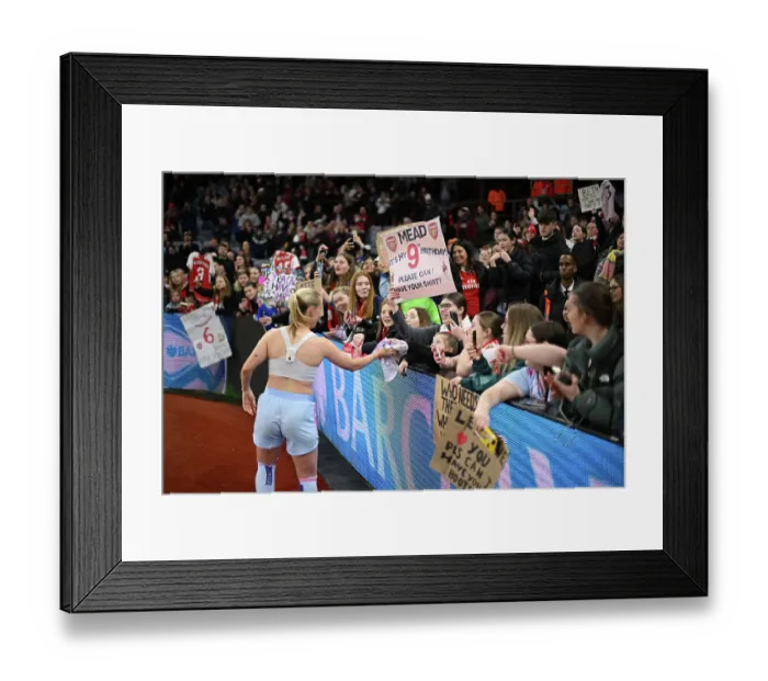 Framed Print : Aston Villa v Arsenal FC - Barclays Women's Super League
