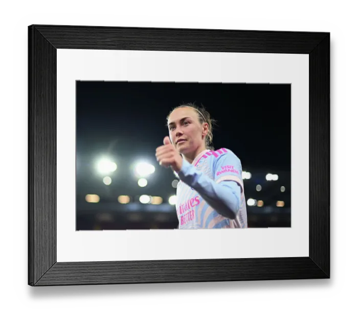 Framed Print : Aston Villa v Arsenal FC - Barclays Women's Super League