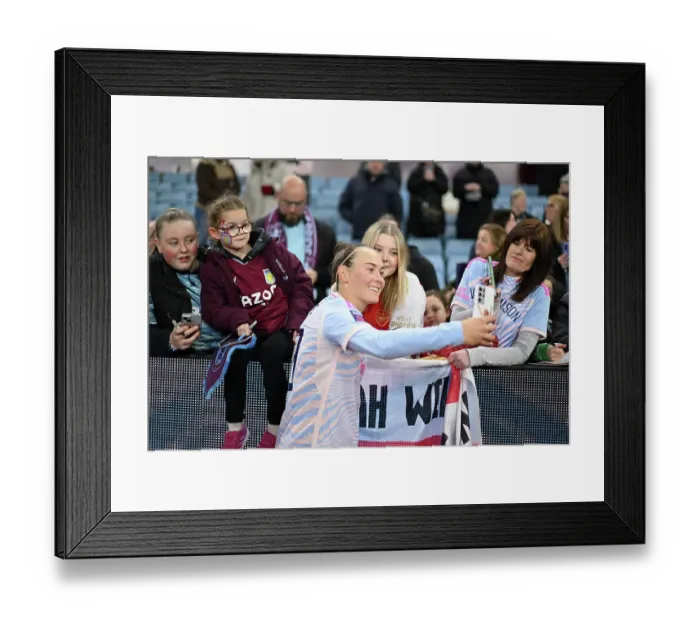 Framed Print : Aston Villa v Arsenal FC - Barclays Women's Super League