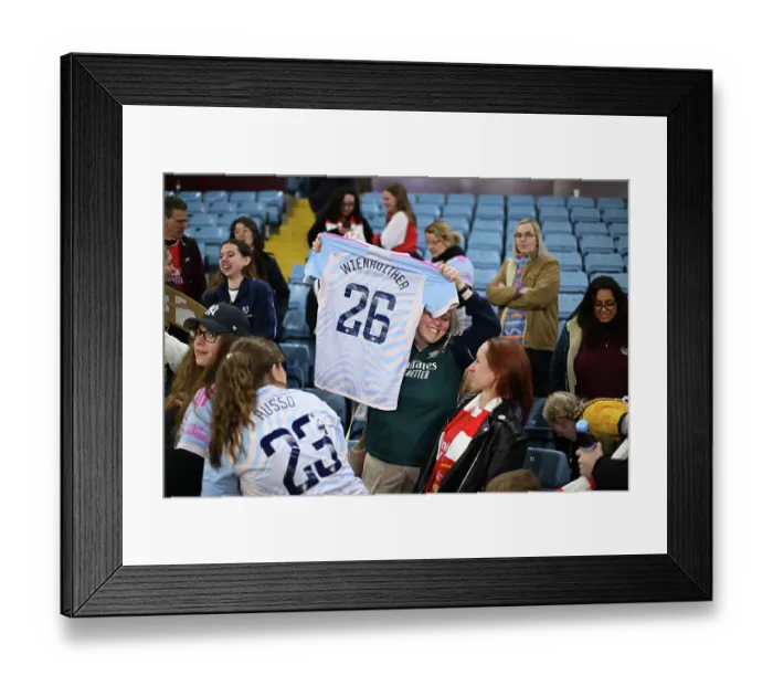 Framed Print : Aston Villa v Arsenal FC - Barclays Women's Super League