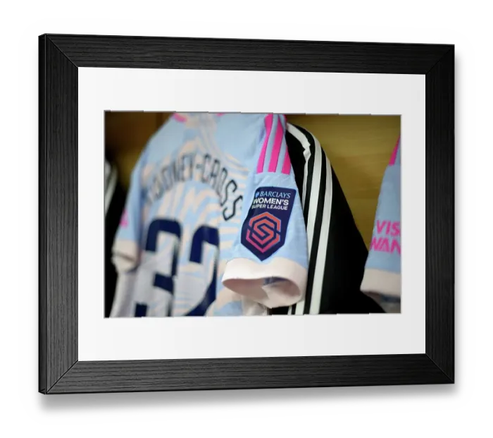Framed Print : Aston Villa v Arsenal FC - Barclays Women's Super League