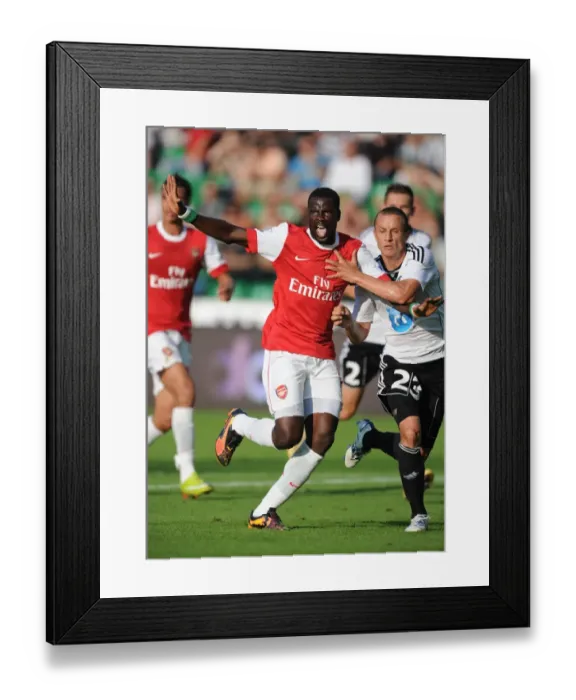 Framed Print : Emmanuel Eboue (Arsenal) Srda Knezevic (Leiga). Legia Warsaw 5: 6 Arsenal Framed Print : Emmanuel Eboue (Arsenal) Srda Knezevic (Leiga). Legia Warsaw 5: 6 Arsenal
