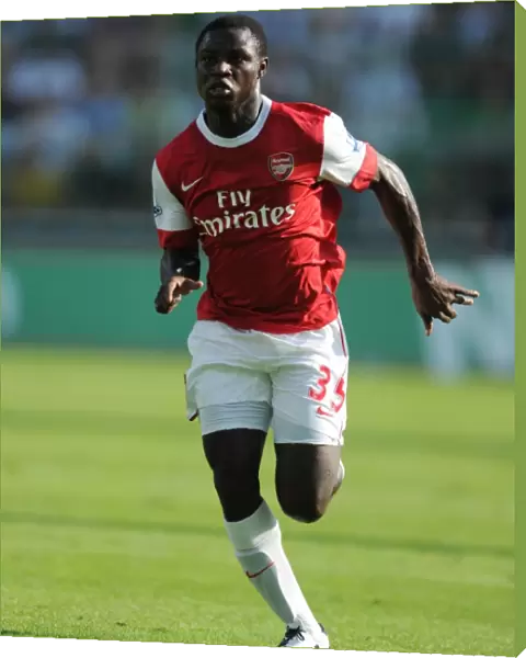 Emmanuel Frimpong (Arsenal). Legia Warsaw 5: 6 Arsenal, Wojska Polskiego