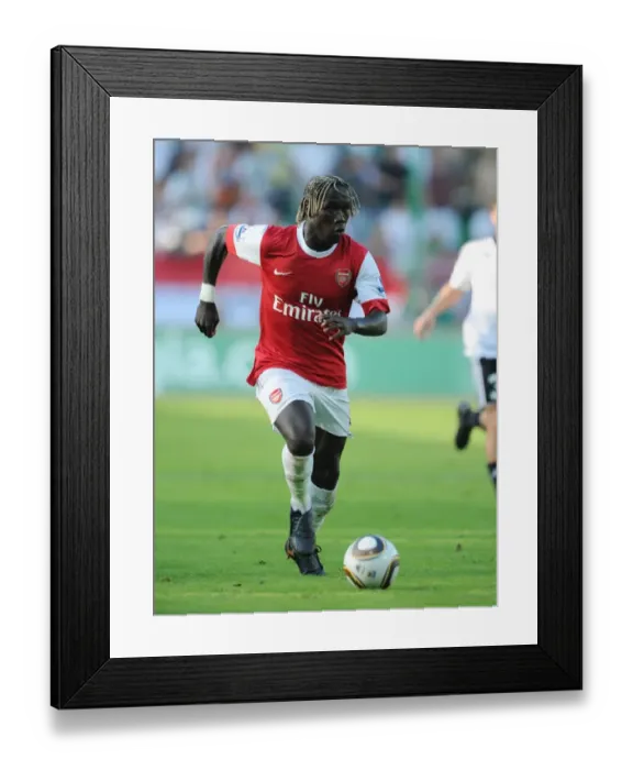 Framed Print : Bacary Sagna in Action: Arsenal's Victory over Legia Warsaw (5-6), Warsaw, Poland, 2010 Framed Print : Bacary Sagna in Action: Arsenal's Victory over Legia Warsaw (5-6), Warsaw, Poland, 2010