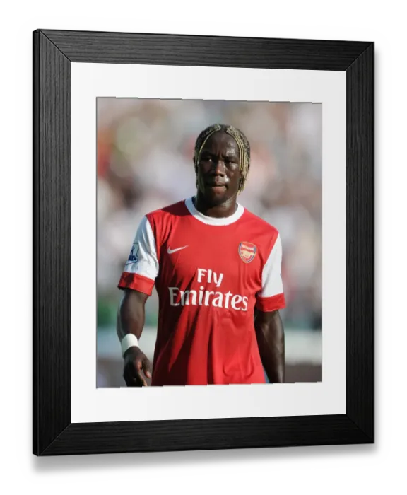 Framed Print : Arsenal's Triumph: Bacary Sagna in Action vs. Legia Warsaw (5-6), Warsaw, 2010 Framed Print : Arsenal's Triumph: Bacary Sagna in Action vs. Legia Warsaw (5-6), Warsaw, 2010