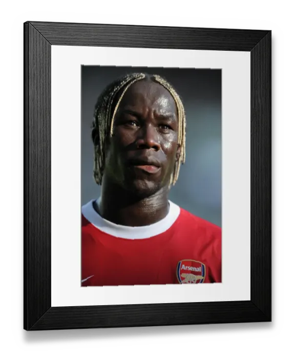 Framed Print : Arsenal's Triumph: Bacary Sagna Shines in the 5-6 Victory over Legia Warsaw, Warsaw 2010