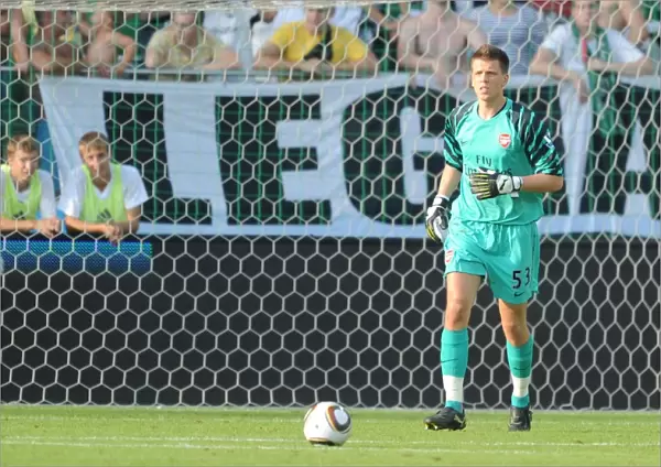 Wojciech Szczesny (Arsenal). Legia Warsaw 5: 6 Arsenal, Wojska Polskiego