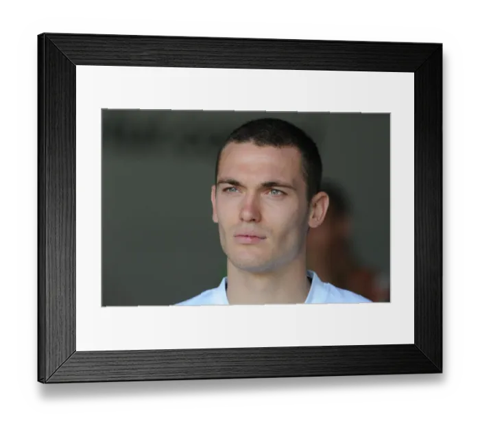 Framed Print : Thomas Vermaelen (Arsenal). Legia Warsaw 5: 6 Arsenal, Wojska Polskiego Framed Print : Thomas Vermaelen (Arsenal). Legia Warsaw 5: 6 Arsenal, Wojska Polskiego