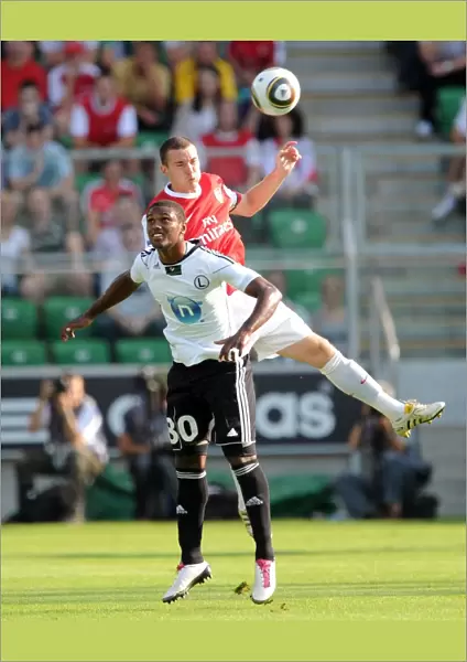 Thomas Vermaelen (Arsenal) Bruno Mezenga (Leiga). Legia Warsaw 5: 6 Arsenal