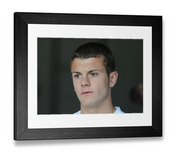 Framed Print : Jack Wilshere's Triumph: Arsenal's Thrilling 5-6 Comeback Victory over Legia Warsaw, Warsaw 2010