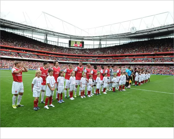 Arsenal vs. AC Milan Pre-Season Emirates Cup Showdown: 1:1 Team Line-Up, 31st July 2010