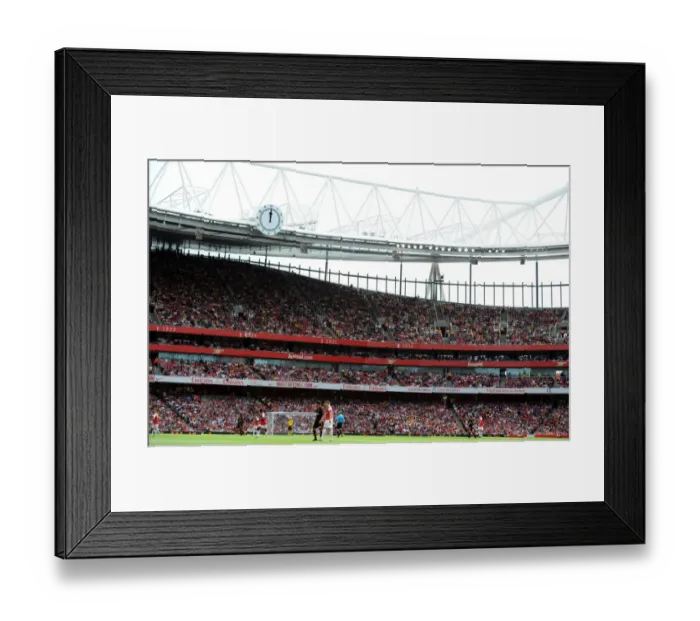 Framed Print : Emirates Stadium. Arsenal 1: 1 AC Milan. Emirates Cup, pre season. Emirates Stadium Framed Print : Emirates Stadium. Arsenal 1: 1 AC Milan. Emirates Cup, pre season. Emirates Stadium