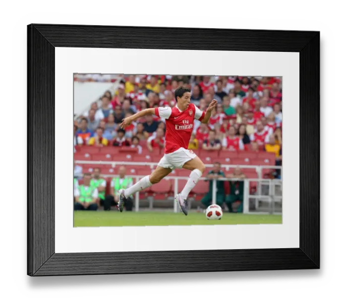 Framed Print : Samir Nasri in Action: Arsenal vs AC Milan - Emirates Cup Pre-Season 2010 (1:1) Framed Print : Samir Nasri in Action: Arsenal vs AC Milan - Emirates Cup Pre-Season 2010 (1:1)