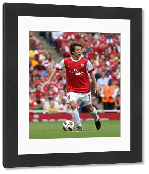 Tomas Rosicky (Arsenal). Arsenal 1: 1 AC Milan. Emirates Cup Pre Season