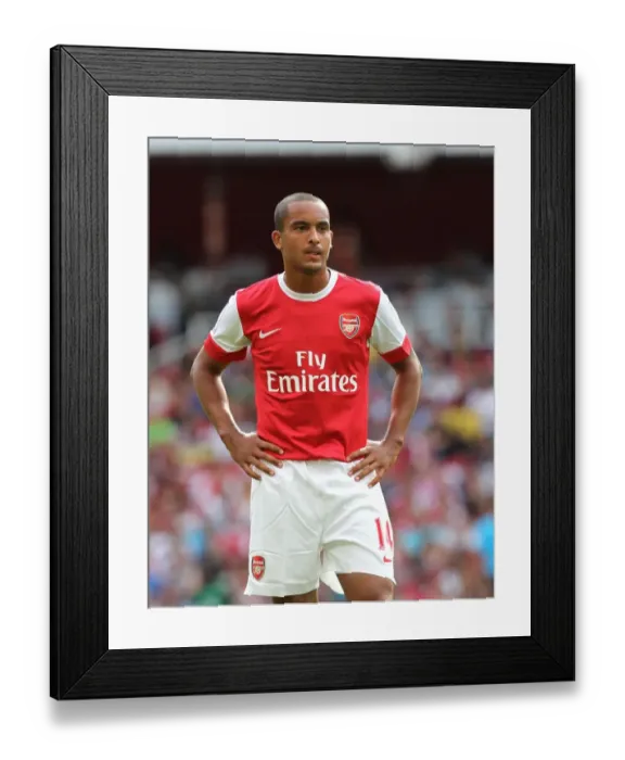 Framed Print : Theo Walcott's Draw Against AC Milan: Arsenal's Emirates Cup Pre-Season Clash, 2010 Framed Print : Theo Walcott's Draw Against AC Milan: Arsenal's Emirates Cup Pre-Season Clash, 2010