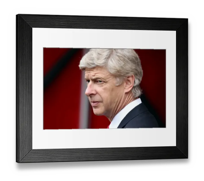 Framed Print : Arsene Wenger vs AC Milan: 1-1 Draw at Emirates Cup, 2010 (Arsenal vs AC Milan) Framed Print : Arsene Wenger vs AC Milan: 1-1 Draw at Emirates Cup, 2010 (Arsenal vs AC Milan)