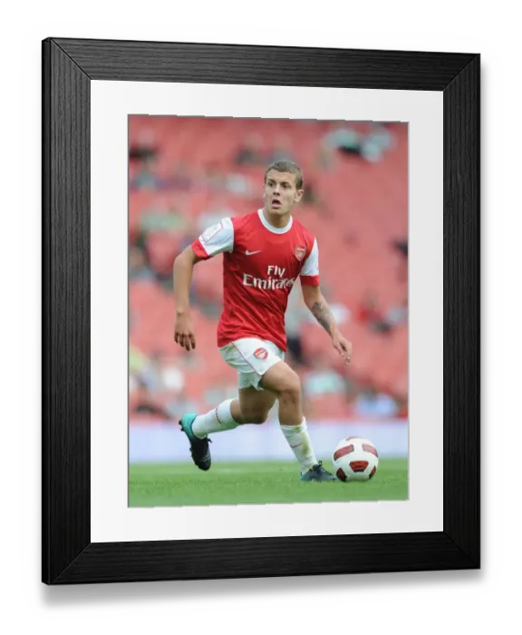 Framed Print : Jack Wilshere Shines: Arsenal vs AC Milan - Emirates Cup 2010-11 (1:1) Framed Print : Jack Wilshere Shines: Arsenal vs AC Milan - Emirates Cup 2010-11 (1:1)