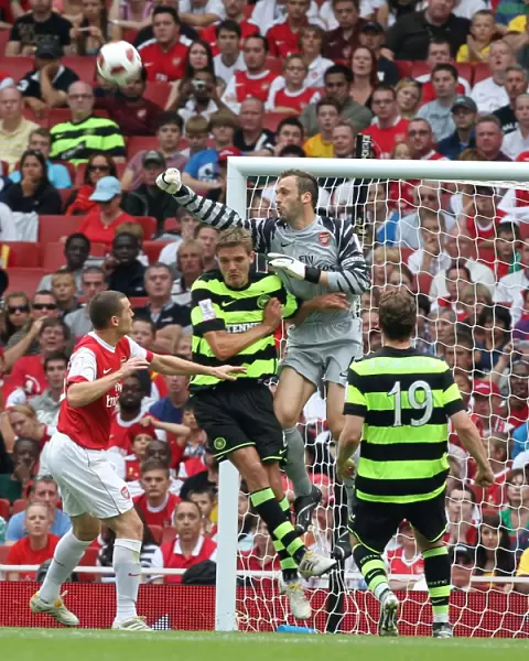 Manuel Almunia Saves the Day: Arsenal's Pre-Season Victory over Celtic (3-2), Emirates Cup, 2010