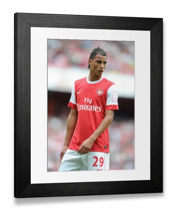 Framed Print : Marouane Chamakh Scores in Arsenal's 3-2 Victory over Celtic in the Emirates Cup Framed Print : Marouane Chamakh Scores in Arsenal's 3-2 Victory over Celtic in the Emirates Cup
