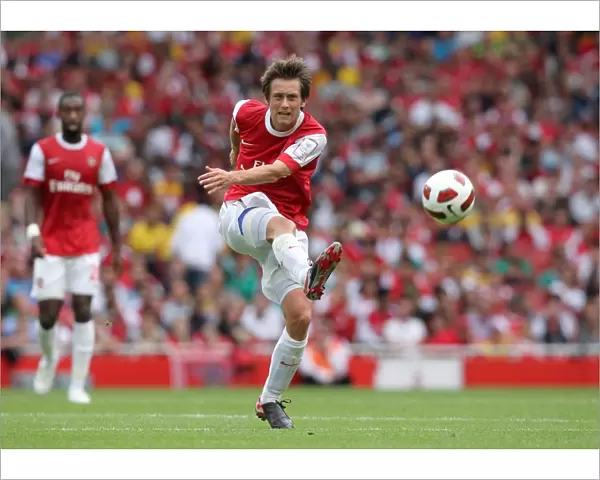 Tomas Rosicky (Arsenal). Arsenal 3: 2 Celtic. Emirates Cup Pre Season. Emirates Stadium