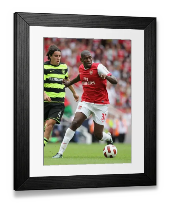 Framed Print : Arsenal's Jay Thomas Celebrates Goal Against Celtic in Emirates Cup Pre-Season Match, 2010 Framed Print : Arsenal's Jay Thomas Celebrates Goal Against Celtic in Emirates Cup Pre-Season Match, 2010