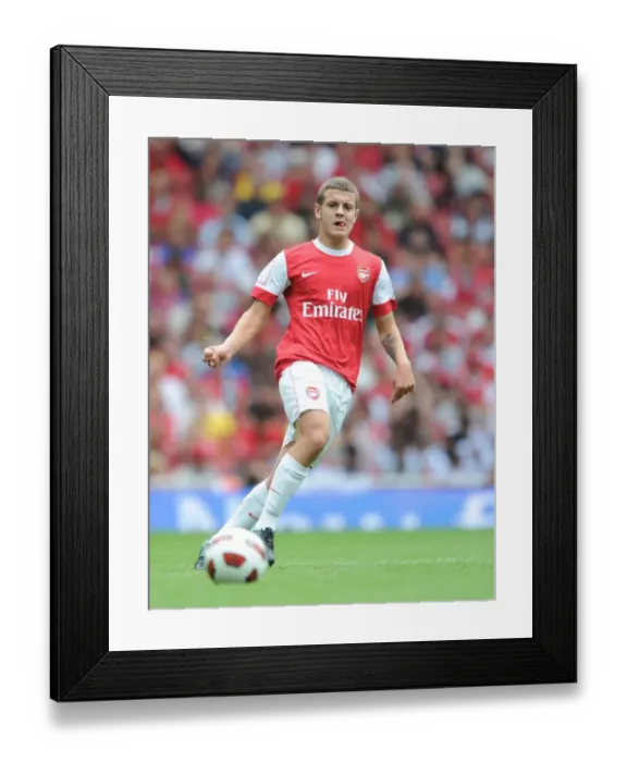 Framed Print : Jack Wilshere (Arsenal). Arsenal 3: 2 Celtic. Emirates Cup, pre season. Emirates Stadium Framed Print : Jack Wilshere (Arsenal). Arsenal 3: 2 Celtic. Emirates Cup, pre season. Emirates Stadium