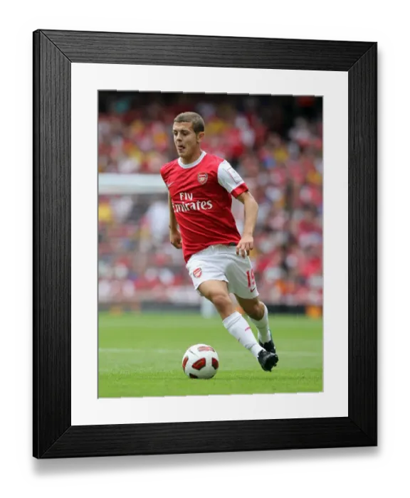 Framed Print : Jack Wilshere in Action: Arsenal's Win Over Celtic in the Emirates Cup Pre-Season, 2010 Framed Print : Jack Wilshere in Action: Arsenal's Win Over Celtic in the Emirates Cup Pre-Season, 2010