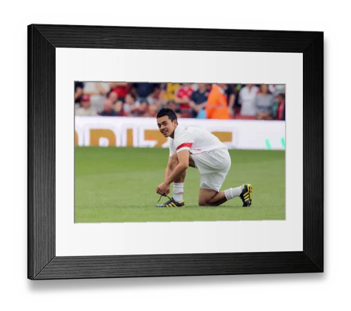 Framed Print : Arsenal's Nico Yennaris Scores the Winning Goal Against Celtic in the Emirates Cup Pre-Season Match, 2010 Framed Print : Arsenal's Nico Yennaris Scores the Winning Goal Against Celtic in the Emirates Cup Pre-Season Match, 2010