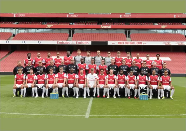 Arsenal Lucozade. Arsenal 1st Team Photocall and Membersday. Emirates Stadium, 5  /  8  /  10