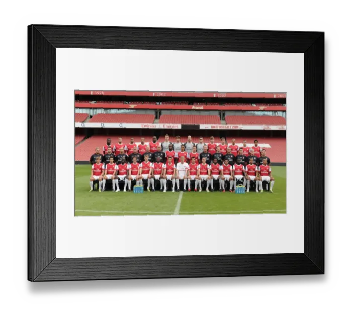 Framed Print : Arsenal Lucozade. Arsenal 1st Team Photocall and Membersday. Emirates Stadium, 5 / 8 / 10 Framed Print : Arsenal Lucozade. Arsenal 1st Team Photocall and Membersday. Emirates Stadium, 5 / 8 / 10