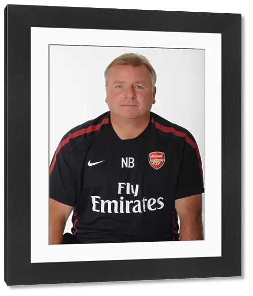 Neil Banfield (Arsenal Reserve Team Manager). Arsenal 1st Team Photocall and Membersday