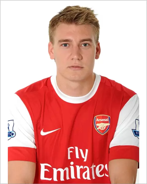 Nicklas Bendtner (Arsenal). Arsenal 1st Team Photocall and Membersday. Emirates Stadium