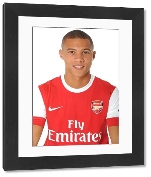 Kieran Gibbs (Arsenal). Arsenal 1st Team Photocall and Membersday. Emirates Stadium