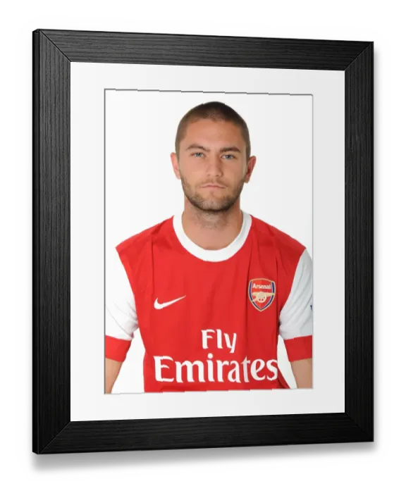Framed Print : Arsenal FC: Henri Landsbury at 1st Team Photocall and Membersday, Emirates Stadium (2010)