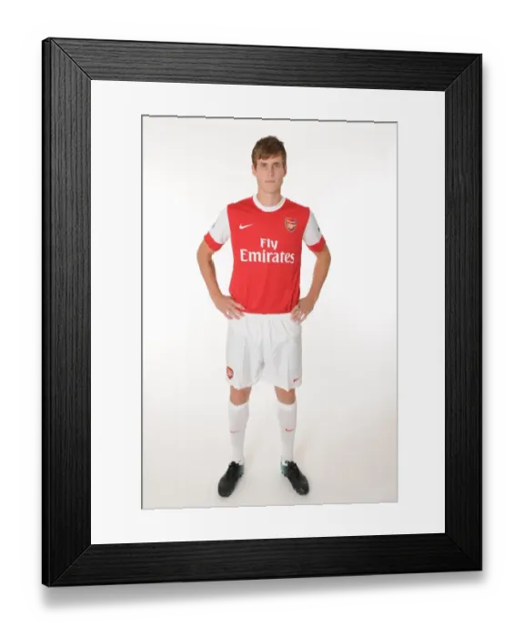 Framed Print : Havard Nordtveit (Arsenal). Arsenal 1st Team Photocall and Membersday. Emirates Stadium Framed Print : Havard Nordtveit (Arsenal). Arsenal 1st Team Photocall and Membersday. Emirates Stadium