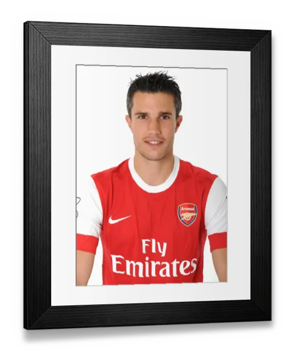 Framed Print : Robin van Persie (Arsenal). Arsenal 1st team Photocall and Membersday. Emirates Stadium Framed Print : Robin van Persie (Arsenal). Arsenal 1st team Photocall and Membersday. Emirates Stadium