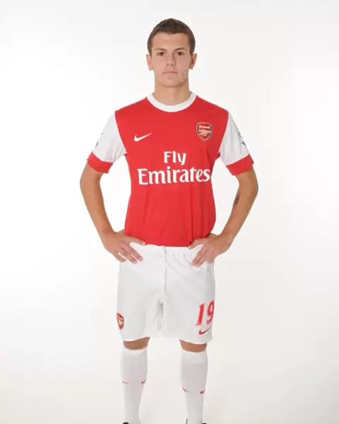 Arsenal Football Club: Jack Wilshere at 2010-11 1st Team Photocall and Membersday, Emirates Stadium