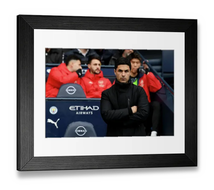 Framed Print : Manchester City v Arsenal FC - Premier League Framed Print : Manchester City v Arsenal FC - Premier League