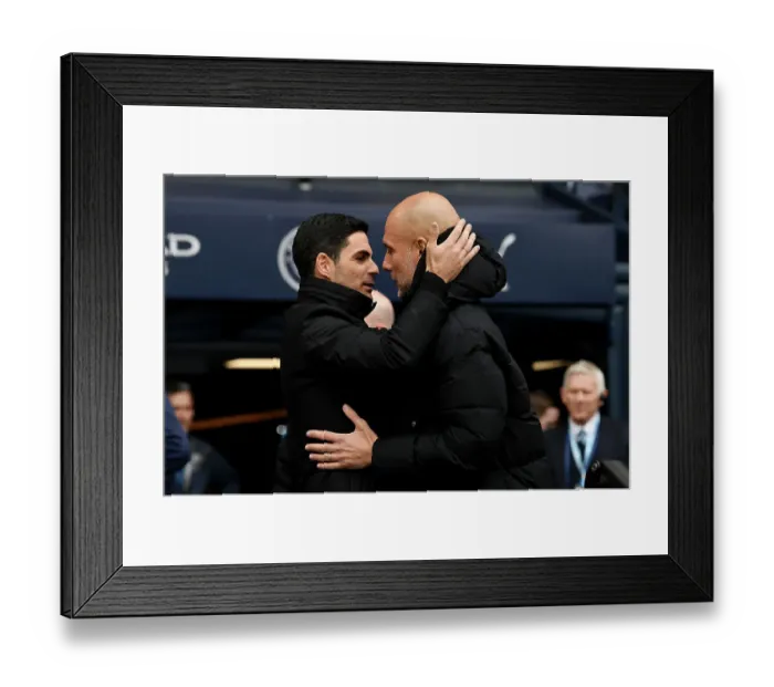 Framed Print : Manchester City v Arsenal FC - Premier League