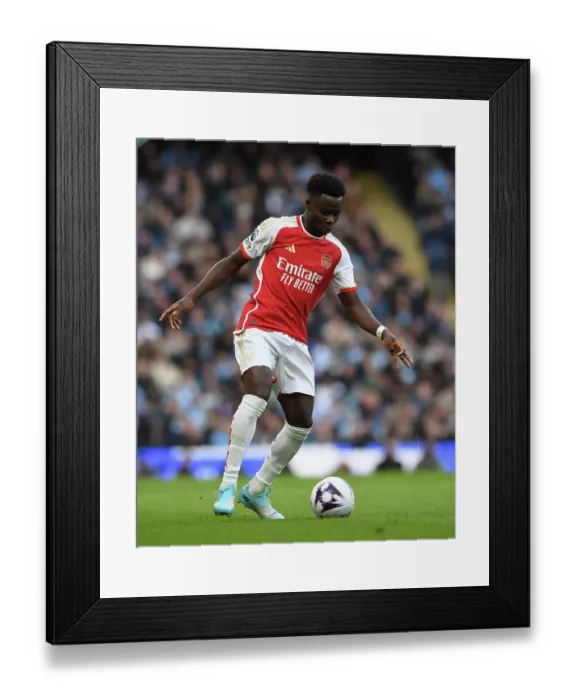 Framed Print : Manchester City v Arsenal FC - Premier League