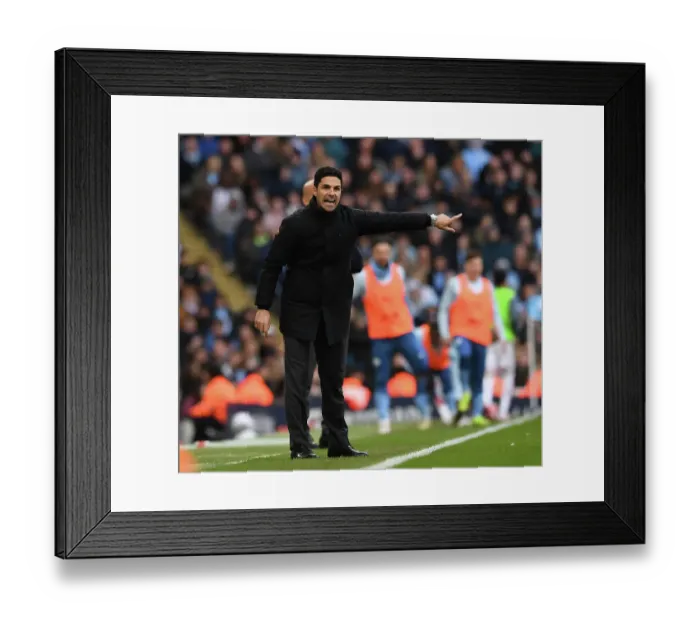 Framed Print : Manchester City v Arsenal FC - Premier League